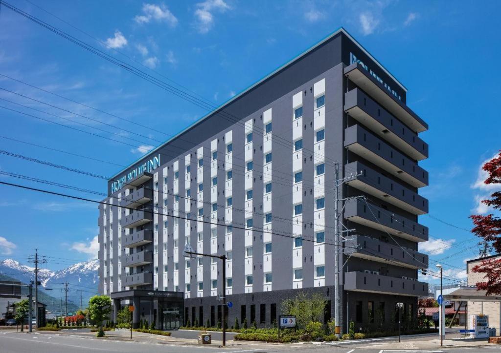 Hotel Route-Inn Shinano Omachi Ekimae Экстерьер фото